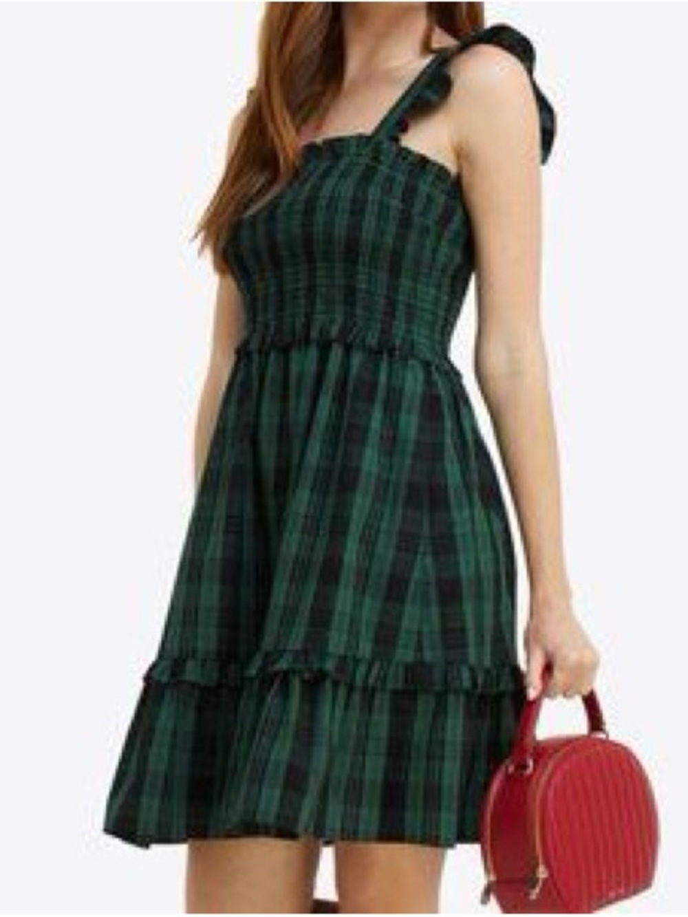 👗Draper James Shania Tartan Mini Dress 👗